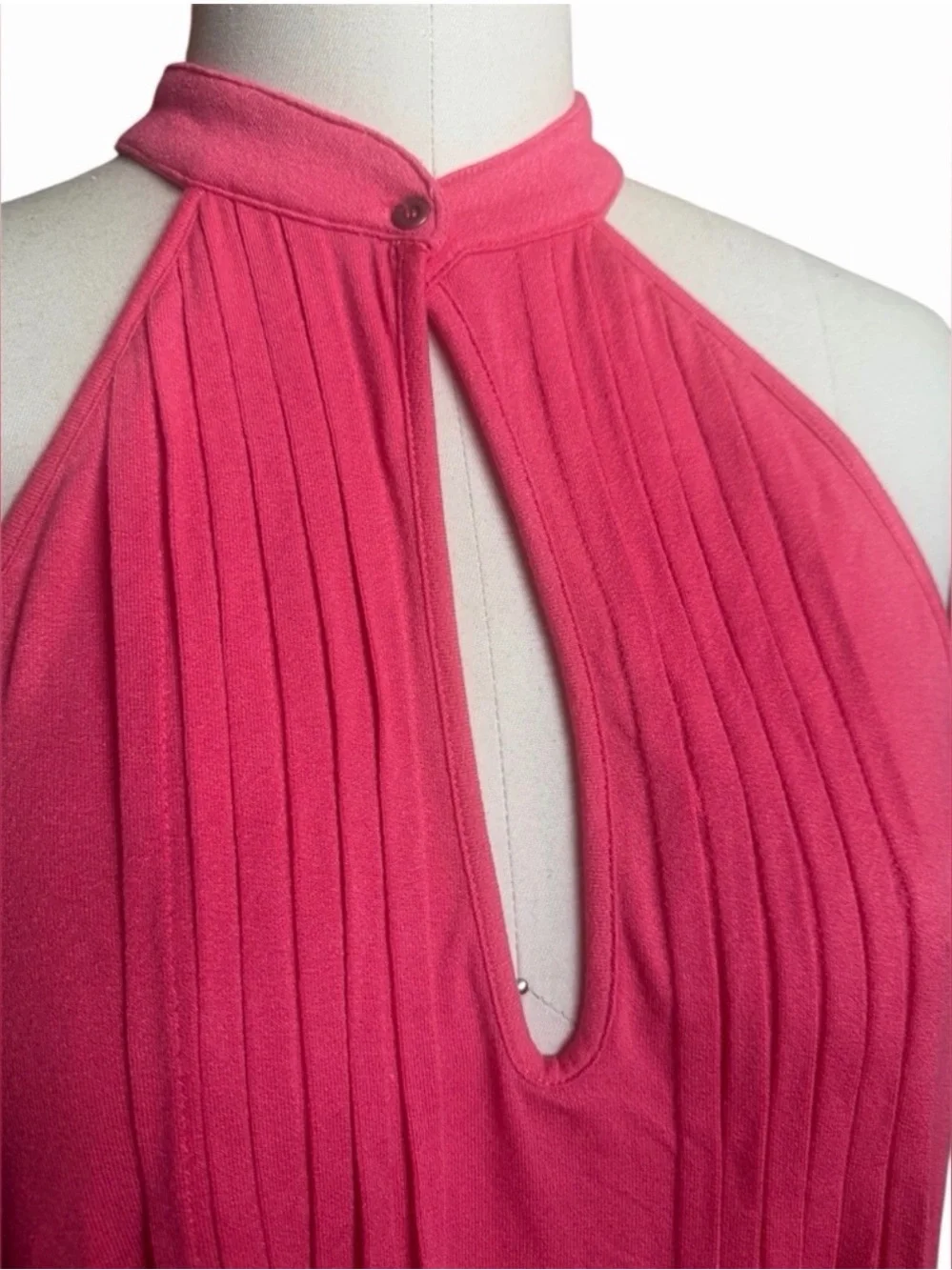 Woman’s Free People Pink  Halter Neck Sleeve Less top